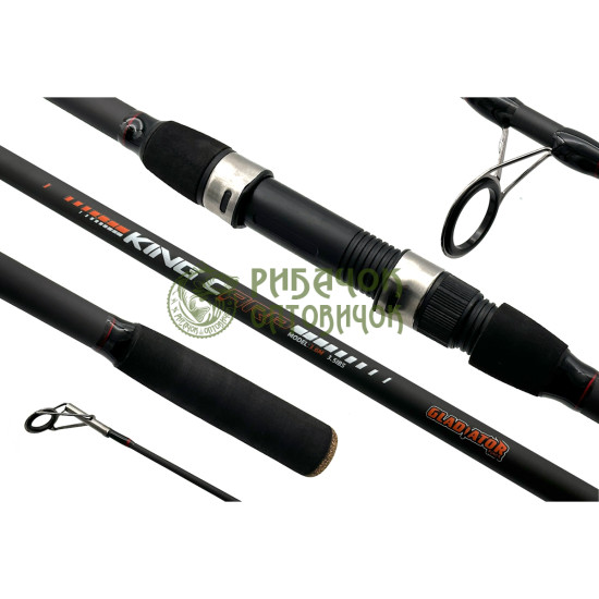 Вудилище на коропа  Carp 3.9m "GLADIATOR" KING CARP 3.5lbs (3sec.)