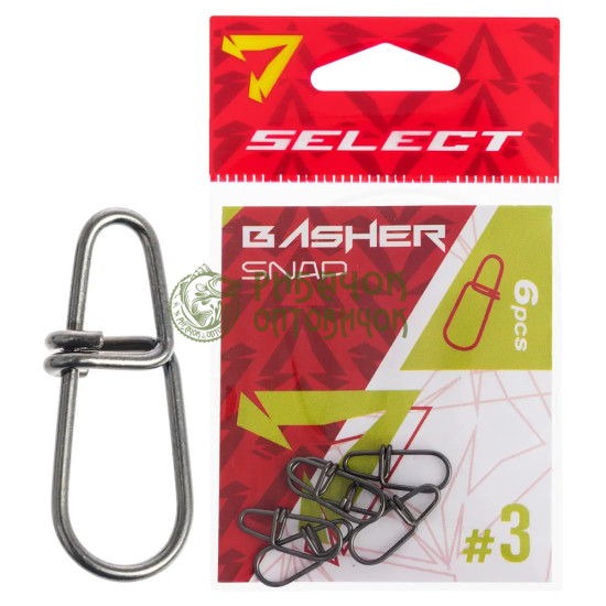 Застібка Select Basher Snap #3 (6 шт/уп)