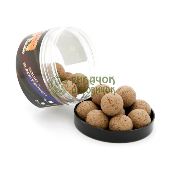 TB ВАФТЕРСИ GEYSER soluble SQUID and  BLACK PEPPER 20 мм