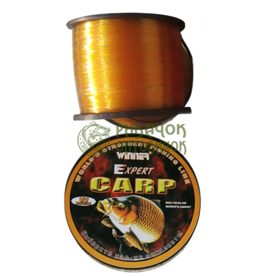 Волосінь Winner EXPERT CARP FLUO ORANGE 1000 м, 0,28 mm