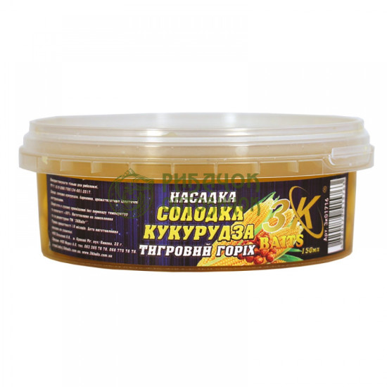 3Kbaits Насадка "Солодка кукурудза" (тигровий горіх) 150мл