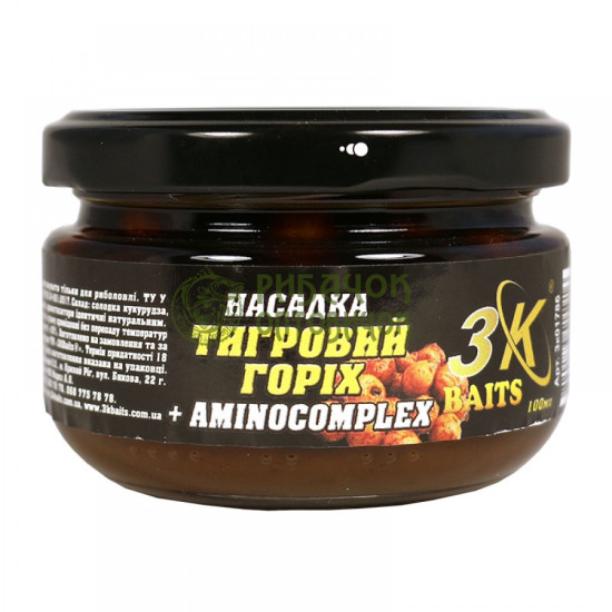 3Kbaits 3K Насадка "Тигровий горіх" Premium (Aminocomplex) 100мл