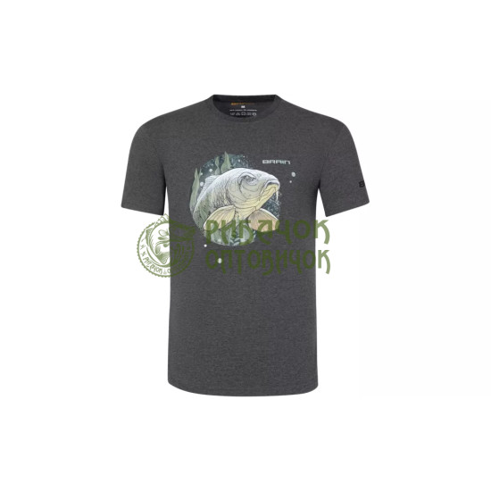 Футболка Brain GrumpyCarp XL к:dark grey melange