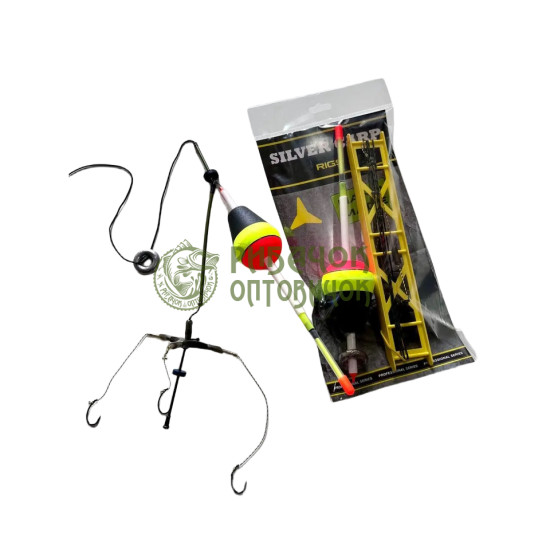 Silver Carp Rigs Снасть на товстолоба Мерседес 3 гачки