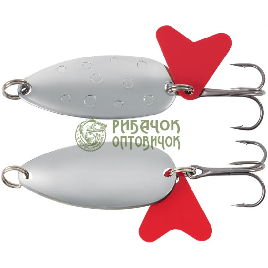 Блешня X-Fish Shiva 10.2g #01 Silver ( 5 шт/ уп )