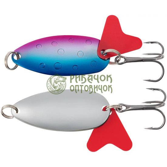 Блешня X-Fish Shiva 10.2g #04 Silver pink blue ( 5 шт/ уп )