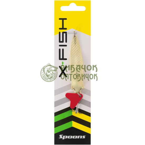 Блешня X-Fish King Pike 14g #02 Gold ( 5 шт/ уп )