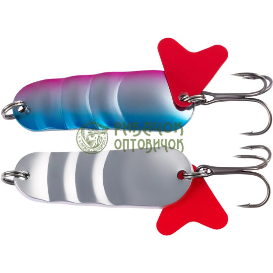 Блешня X-Fish Buffalo 12g #04 Silver pink blue ( 5 шт/ уп )