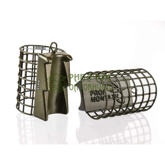 PM Металева фідерна годівниця Feeder Caiman 60г (10шт/уп)