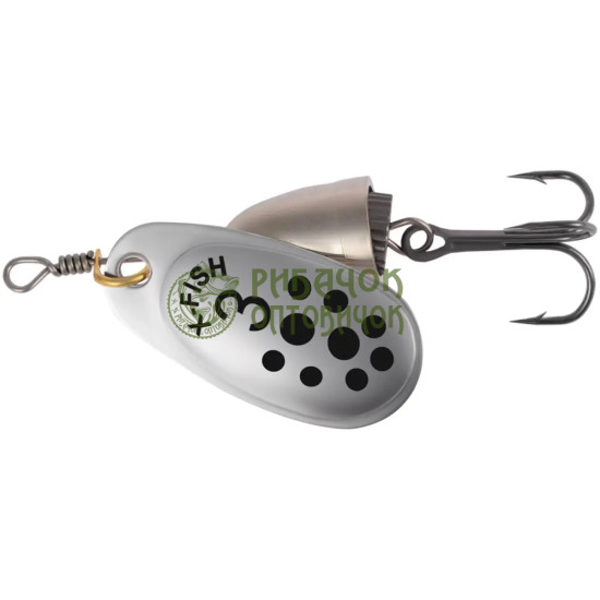 Блешня X-Fish Wolf №3 7g Silver ( 5 шт/ уп )
