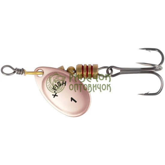Блешня X-Fish Stark №1 2.5g Copper ( 5 шт/ уп )