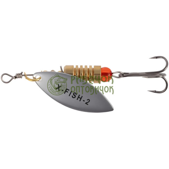 Блешня X-Fish Rampage №2 7g Silver ( 5 шт/ уп )