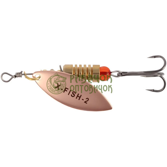 Блешня X-Fish Rampage №2 7g Copper ( 5 шт/ уп )