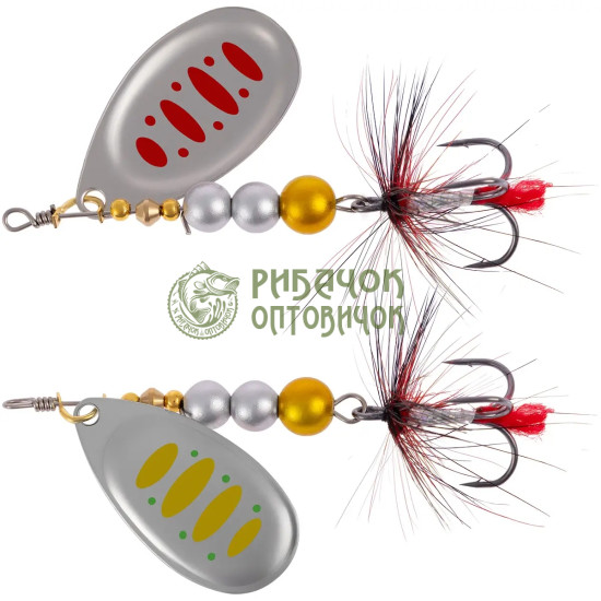 Блешня X-Fish Sirius №3 6.5g Silver GRD ( 5 шт/ уп )