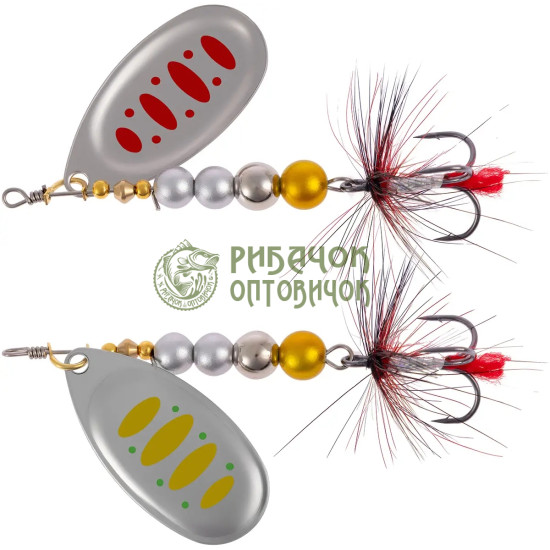 Блешня X-Fish Sirius №4 12g Silver GRD ( 5 шт/ уп )