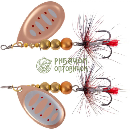 Блешня X-Fish Sirius №3 6.5g Copper GD ( 5 шт/ уп )