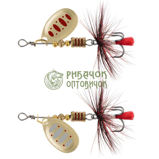 Блешня X-Fish Termite №1 2.5g Gold SRD ( 5 шт/ уп )