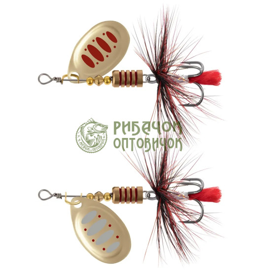 Блешня X-Fish Termite №2 4.5g Gold SRD ( 5 шт/ уп )