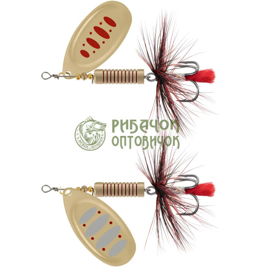 Блешня X-Fish Termite №4 9.5g Gold SRD ( 5 шт/ уп )