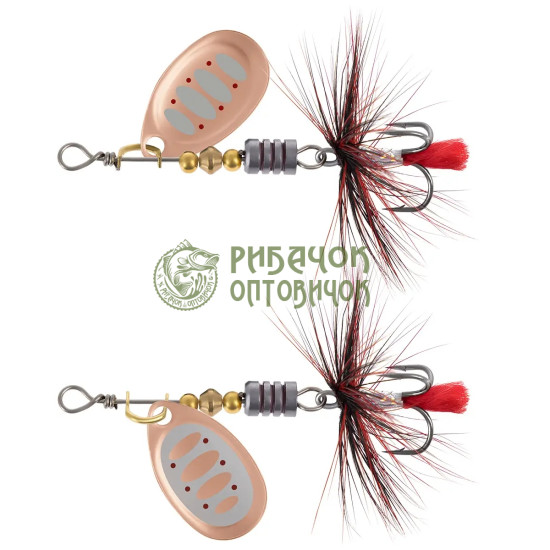 Блешня X-Fish Termite №1 2.5g Copper SD ( 5 шт/ уп )