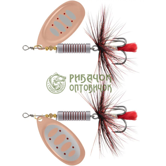 Блешня X-Fish Termite №4 9.5g Copper SD ( 5 шт/ уп )