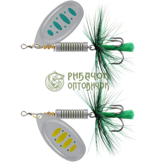 Блешня X-Fish Termite №4 9.5g Silver GGD ( 5 шт/ уп )