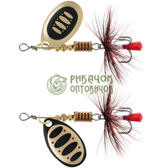 Блешня X-Fish Termite №3 7g Nikel gold ( 5 шт/ уп )