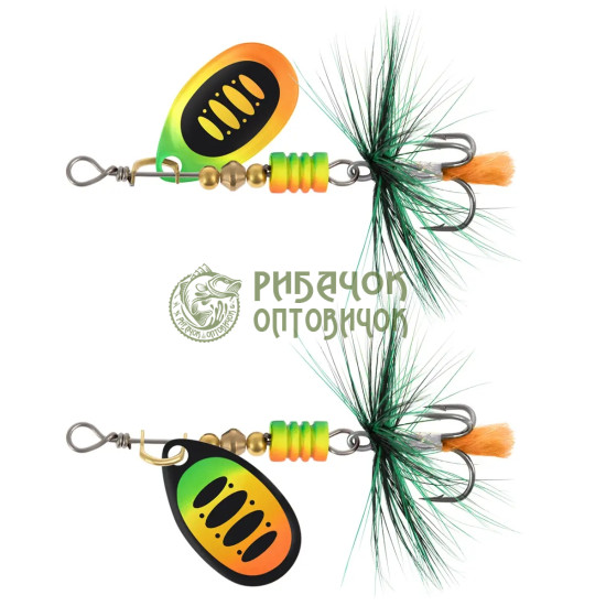 Блешня X-Fish Termite №1 2.5g Fire tiger ( 5 шт/ уп )