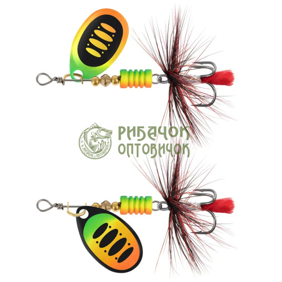 Блешня X-Fish Termite №3 7g Fire tiger ( 5 шт/ уп )
