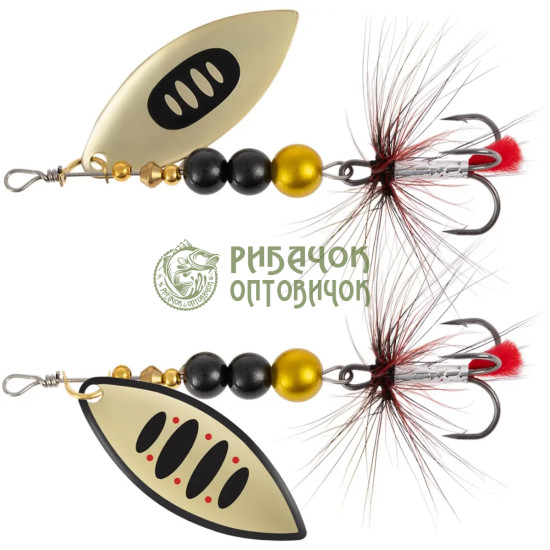 Блешня X-Fish Orbit №2 8g Nikel gold ( 5 шт/ уп )