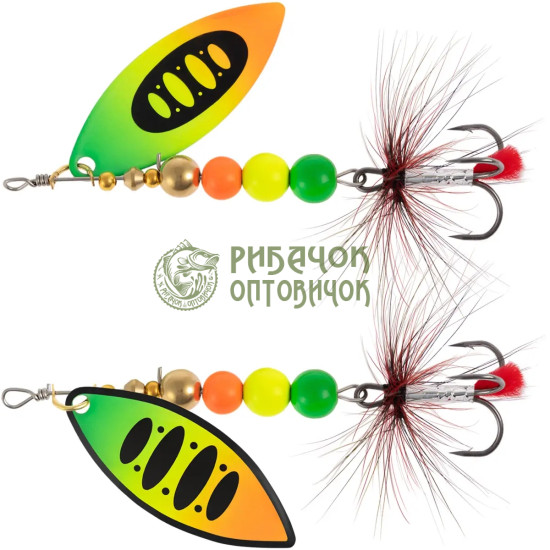 Блешня X-Fish Orbit №3 10g Fire tiger ( 5 шт/ уп )