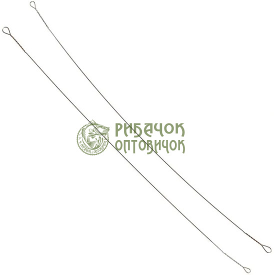 Повідець Select струна №1 15cm 10kg малий. скрутка запаяна (2шт/уп)