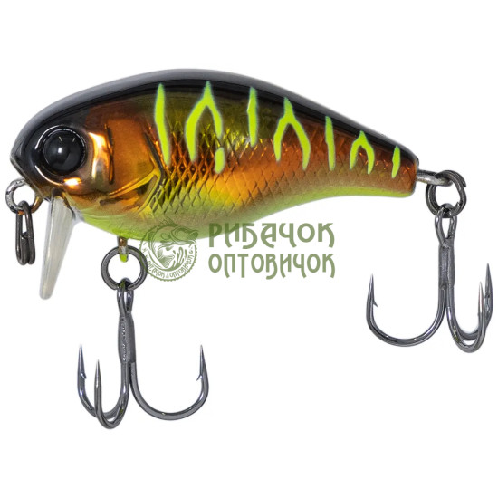 Воблер Jackall Chubby Minnow 35мм 2.3г UV Mat Chart Perch