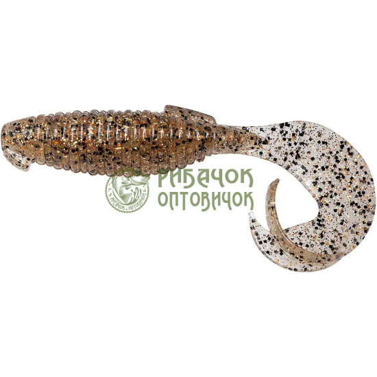 Keitech Flapper Grub 4 (7 шт/уп) к:#321 Gold Shad