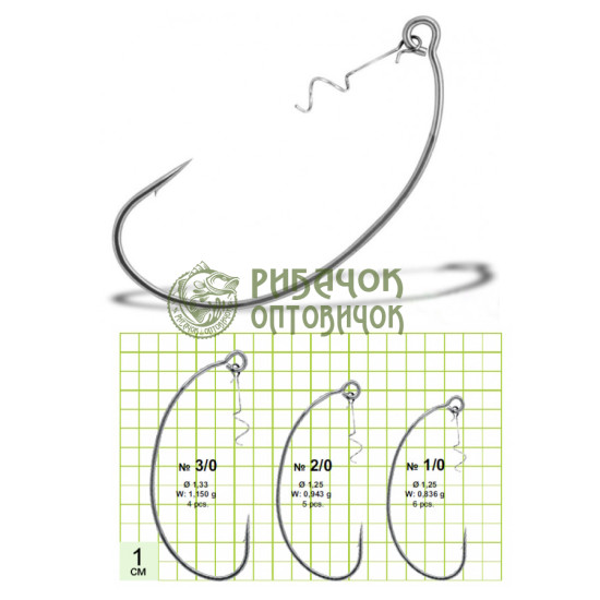 Gurza YOKE SWIM BAIT #1/0 Tin 6 шт. х 10