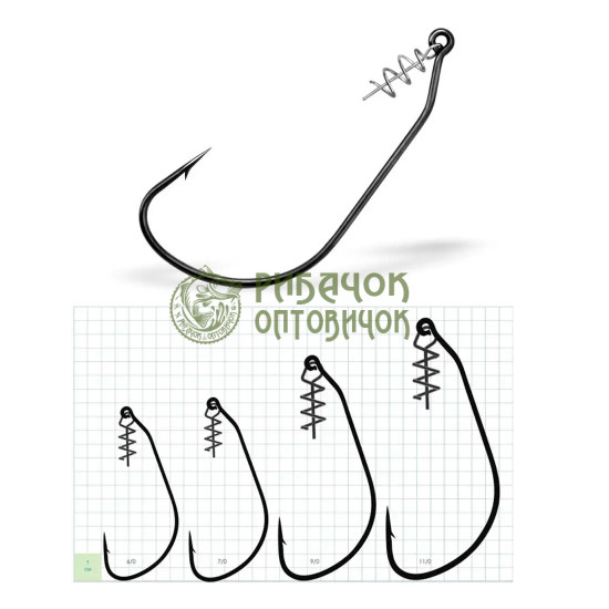 Gurza Swim Bait Hook #7/0 BN 3 шт. х 10
