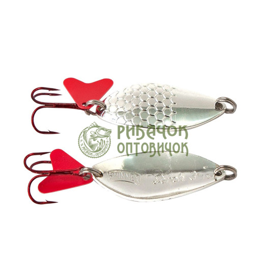 Блешня SPINNEX Коливалка PERCH-ALGA - 15г(срібло)  PR-2-G