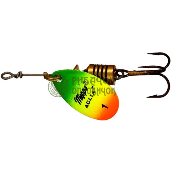 Mepps AGLIA FLUO TIGER #1 3,5гр.