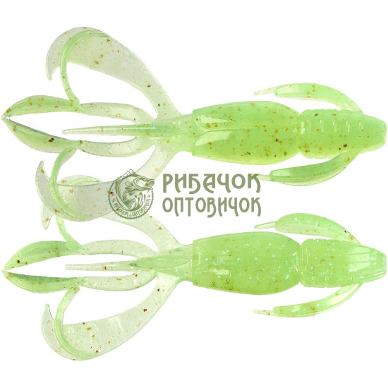 Keitech Crazy Flapper 2.8" EA#19 electric chart shad (8 шт/уп)