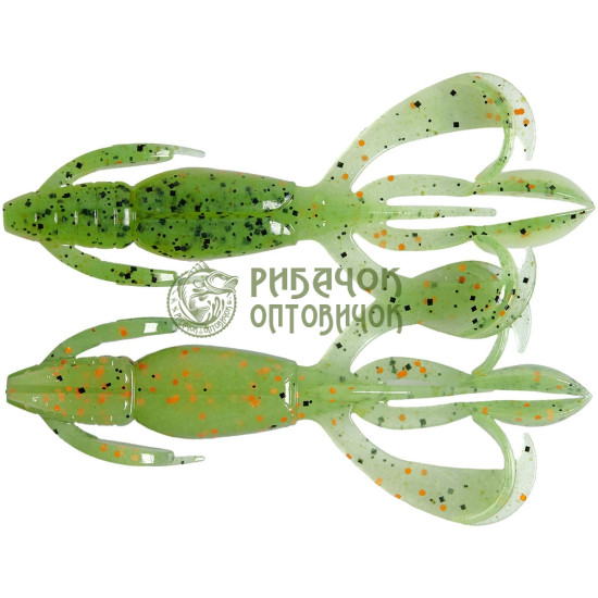 Keitech Crazy Flapper 2" EA#05 Hot Fire Tiger (8 шт/уп)