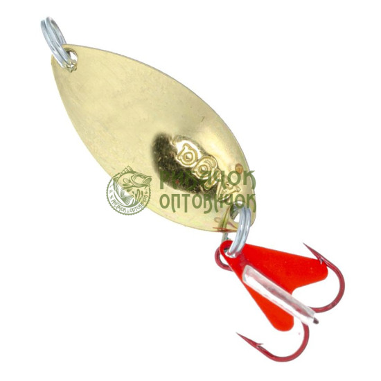 Блешня SPINNEX Коливалка PERCH-ALGA - 8г(золото)  PR-3A-S