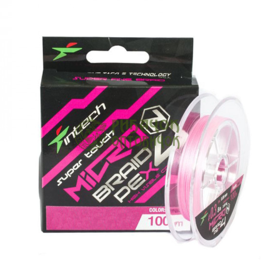 Шнур плетений Intech MicroN Plus PE X4 150 m PE#2.0 (35lb/15.88 кг)