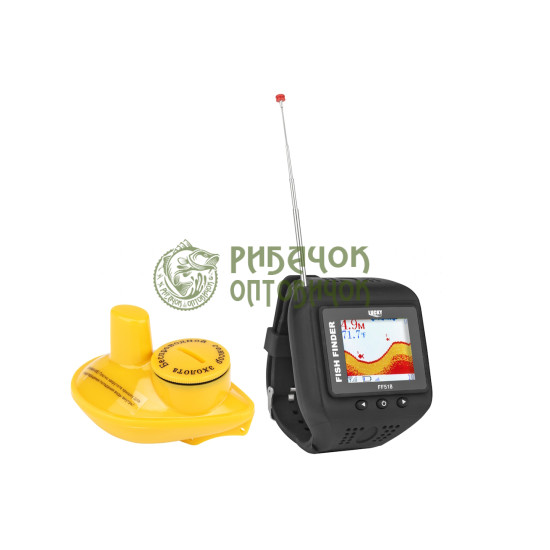 Lucky бездротовий наручний ехолот FF518 Fish Finder Rambo