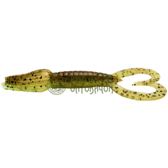 Keitech Little Spider 3.5" #401 Green Pumpkin PP. Chart (5 шт/уп)