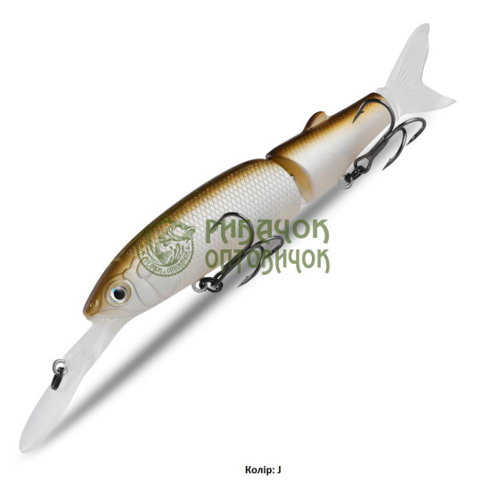 Jackall Magallon Diving 113 SS Колір "J" 16 гр. до 2х м.