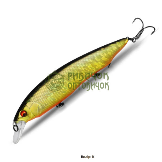 Megabass KANATA 160 F Колір "K" 30 гр. 0,8-1,5 м.