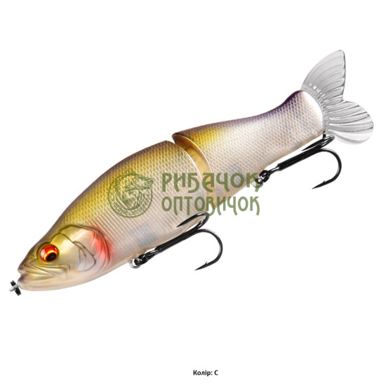 Megabass L-SLIDE 135 SF Колір "C" 28 гр. 0,5м