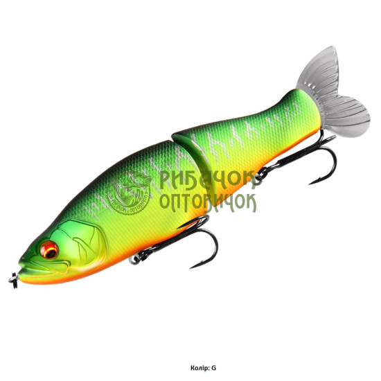 Megabass L-SLIDE 135 SF Колір "G" 28 гр. 0,5м