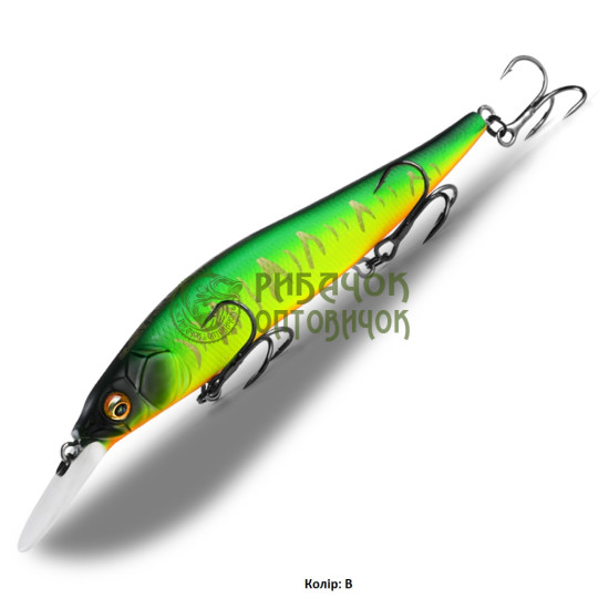 Megabass Vision One Ten Plus 1 110 SP Колір "B" 14.7 гр.1.2-1.8 м.