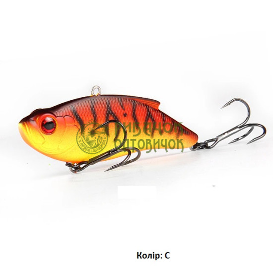 Zip Baits Calibra 75 S ратлин Колір "C" 15 гр до 6 м.